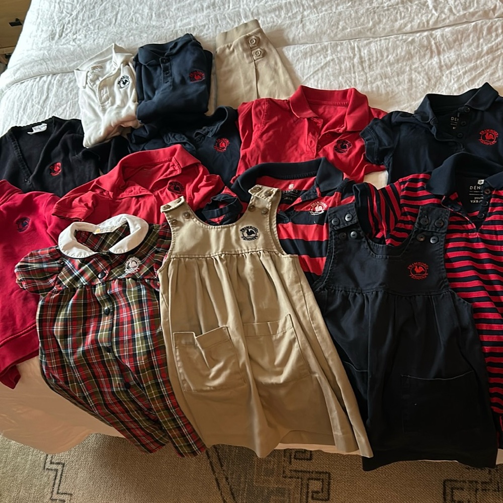 Large Girl Primrose Uniform Lot Bundle